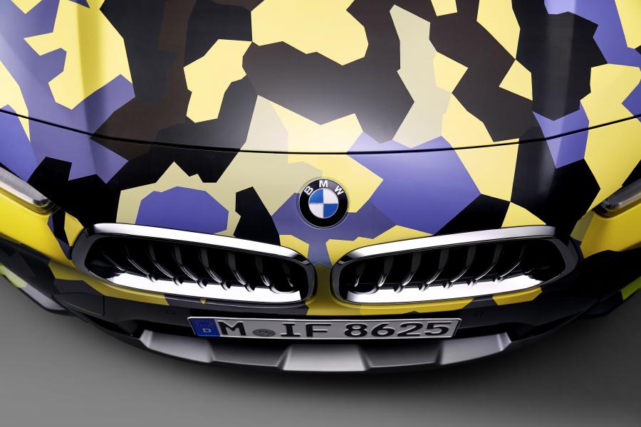 Детали экстерьера BMW X2 Digital Camo Concept (F39) 2018 года  (фото 5 из 9)